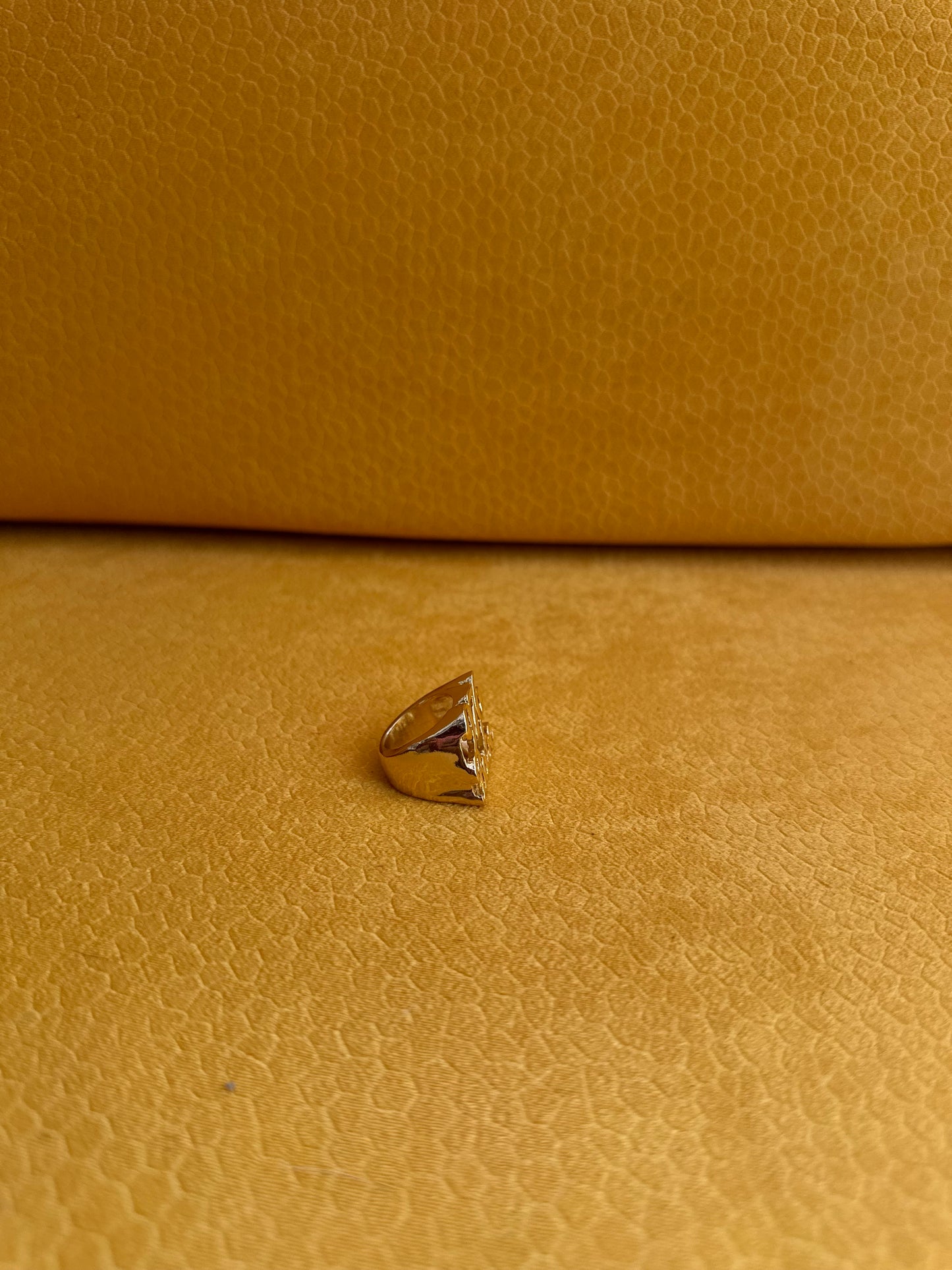 Personalize Chunky Name Ring