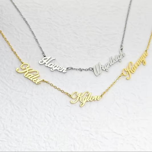 Personalize Multiple Name Necklace
