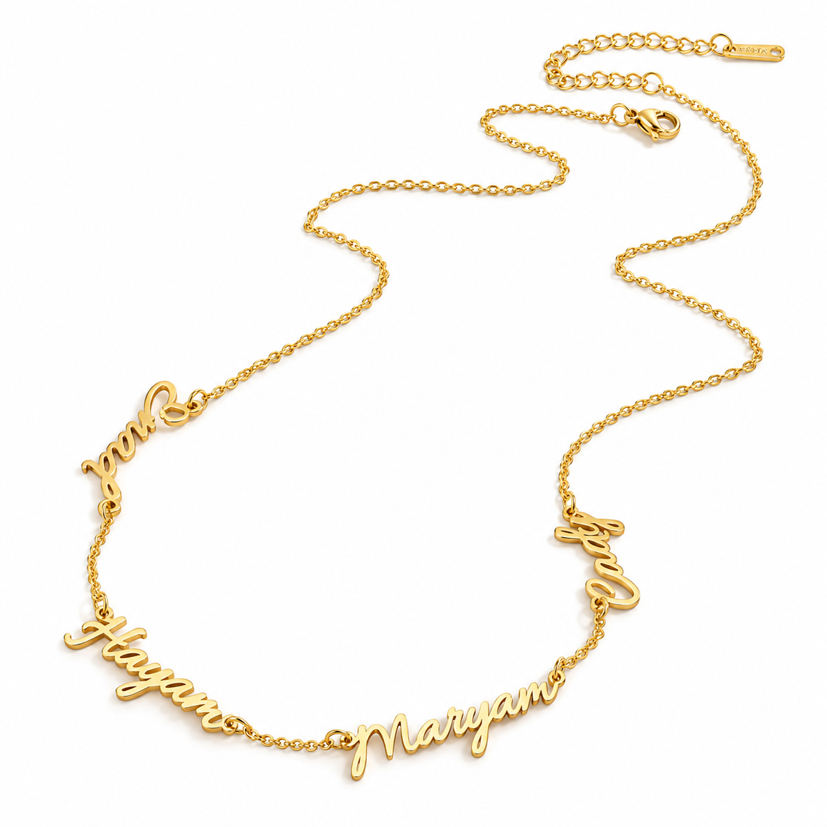 Personalize Multiple Name Necklace