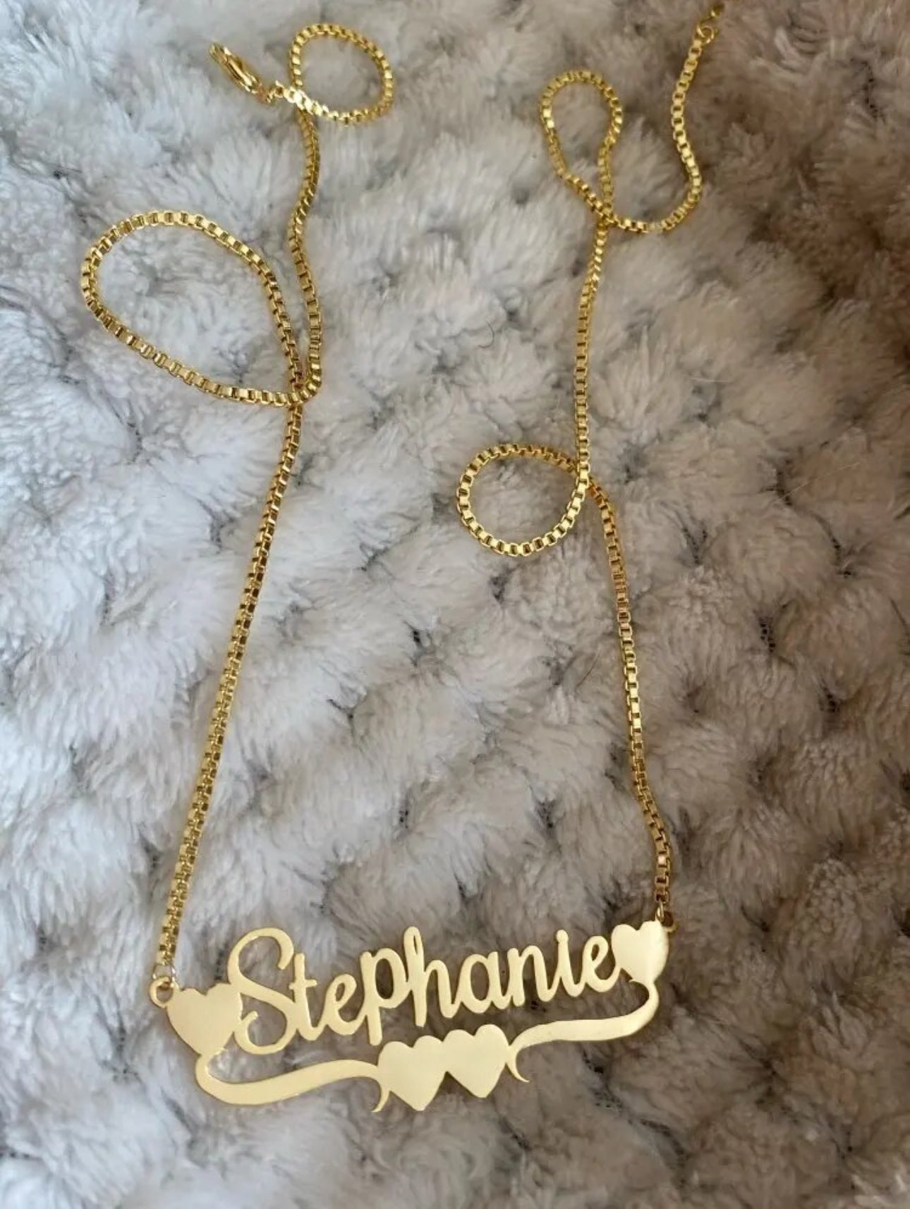 Personalize Heart Name Necklace