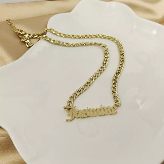 Personalize Cuban Chain Necklace